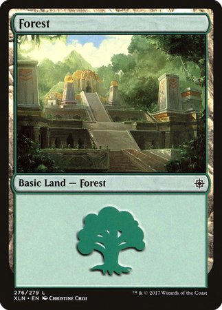 Forest (276) [Ixalan] | The Time Vault CA