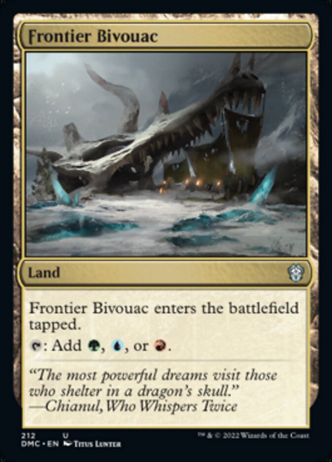 Frontier Bivouac [Dominaria United Commander] | The Time Vault CA