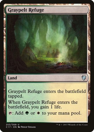 Graypelt Refuge [Commander 2017] | The Time Vault CA