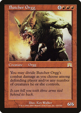 Butcher Orgg [Onslaught] | The Time Vault CA