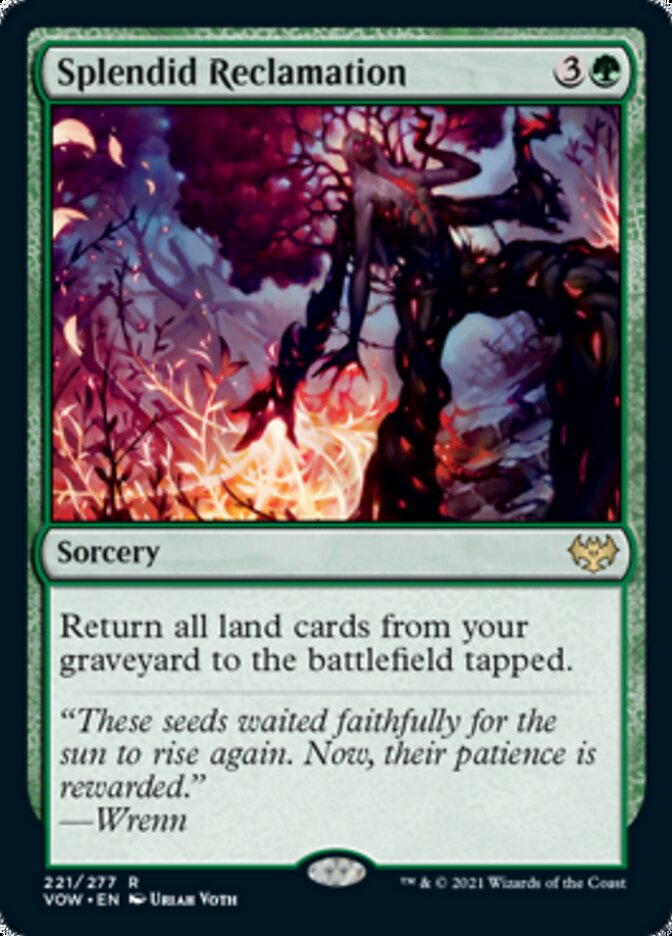 Splendid Reclamation [Innistrad: Crimson Vow] | The Time Vault CA