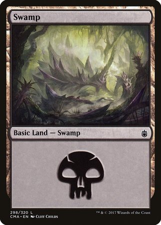 Swamp (298) [Commander Anthology] | The Time Vault CA