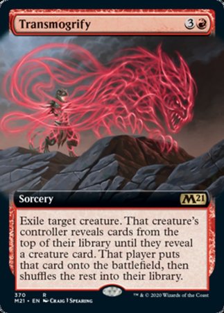 Transmogrify (Extended Art) [Core Set 2021] | The Time Vault CA