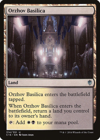 Orzhov Basilica [Commander 2016] | The Time Vault CA