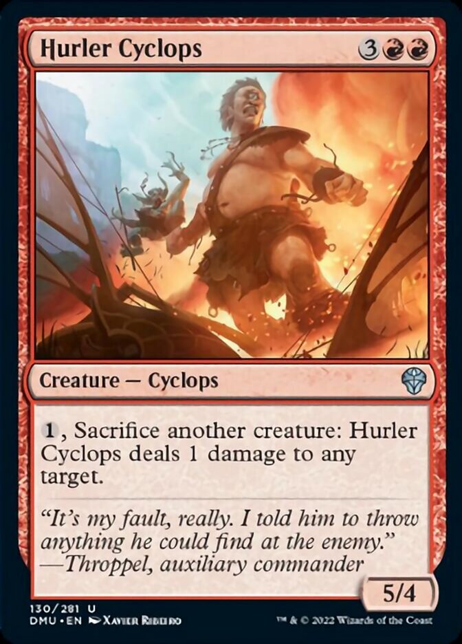 Hurler Cyclops [Dominaria United] | The Time Vault CA