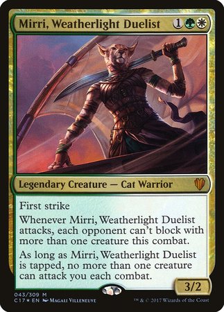 Mirri, Weatherlight Duelist [Commander 2017] | The Time Vault CA