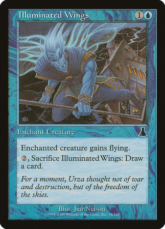 Illuminated Wings [Urza's Destiny] | The Time Vault CA