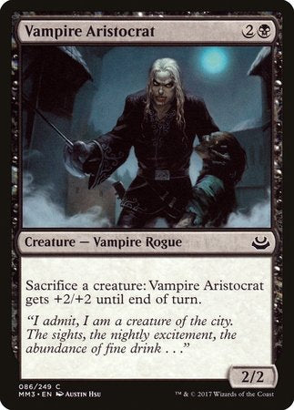 Vampire Aristocrat [Modern Masters 2017] | The Time Vault CA