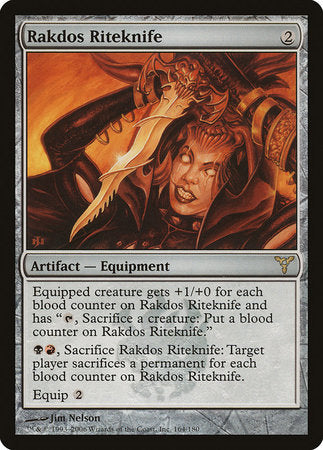 Rakdos Riteknife [Dissension] | The Time Vault CA