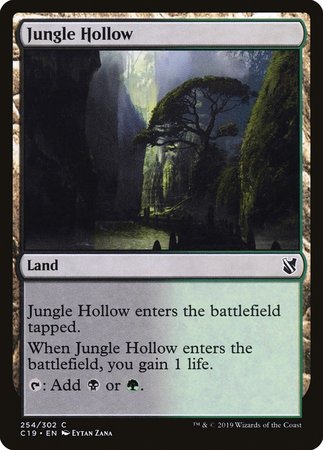 Jungle Hollow [Commander 2019] | The Time Vault CA