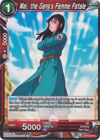Mai, the Gang's Femme Fatale (BT10-023) [Rise of the Unison Warrior 2nd Edition] | The Time Vault CA