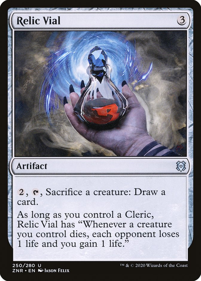 Relic Vial [Zendikar Rising] | The Time Vault CA