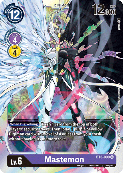 Mastemon [BT3-090] [Release Special Booster Ver.1.5] | The Time Vault CA