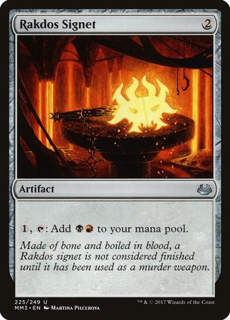 Rakdos Signet [Modern Masters 2017] | The Time Vault CA