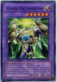 Elemental Hero Thunder Giant [MF01-EN001] Parallel Rare | The Time Vault CA