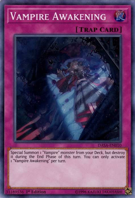 Vampire Awakening [DASA-EN010] Super Rare | The Time Vault CA