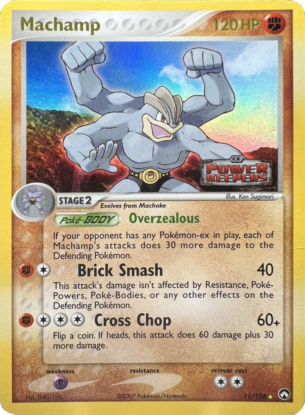 Machamp (11/108) (Stamped) [EX: Power Keepers] | The Time Vault CA