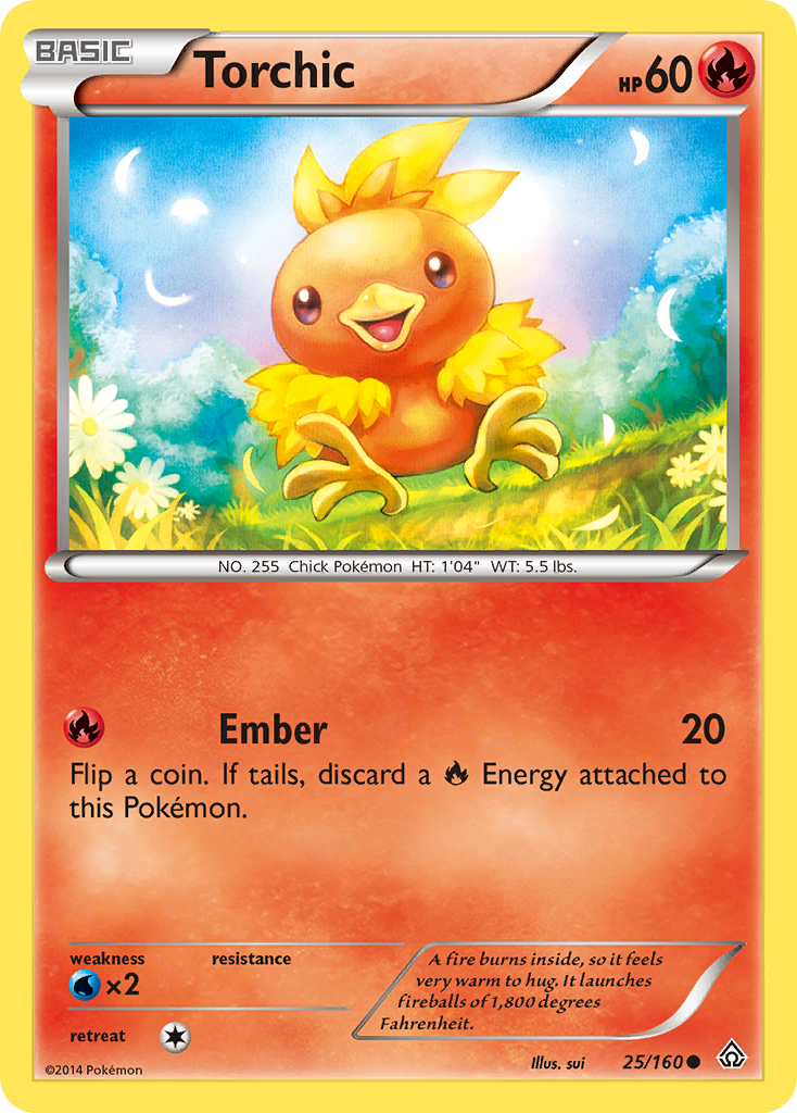 Torchic (25/160) [XY: Primal Clash] | The Time Vault CA