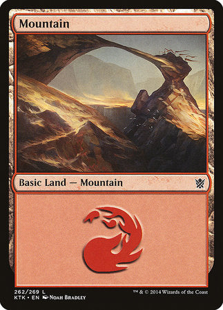 Mountain (262) [Khans of Tarkir] | The Time Vault CA