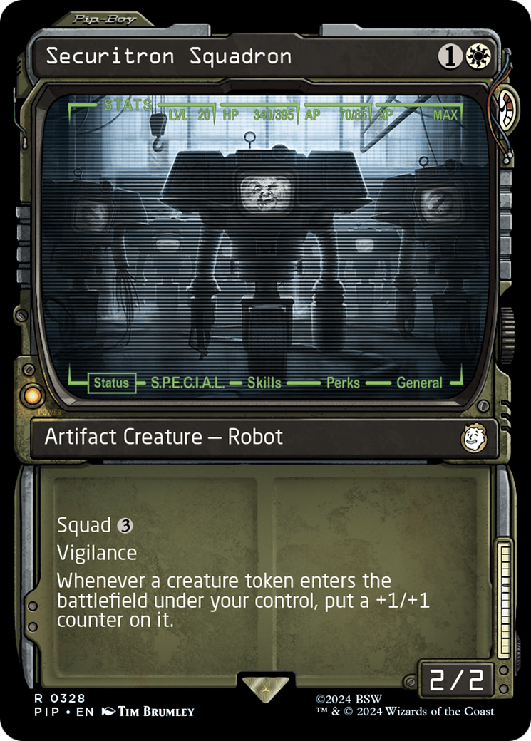 Securitron Squadron (Showcase) [Fallout] | The Time Vault CA