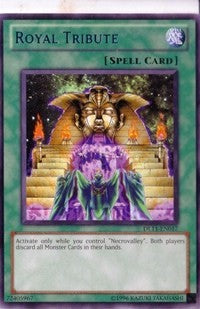 Royal Tribute (Blue) [DL11-EN017] Rare | The Time Vault CA