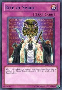 Rite of Spirit (Blue) [DL11-EN019] Rare | The Time Vault CA