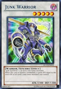 Junk Warrior (Blue) [DL12-EN012] Rare | The Time Vault CA
