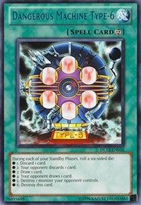 Dangerous Machine Type-6 (Blue) [DL12-EN016] Rare | The Time Vault CA