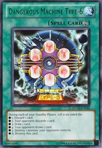 Dangerous Machine Type-6 (Green) [DL12-EN016] Rare | The Time Vault CA