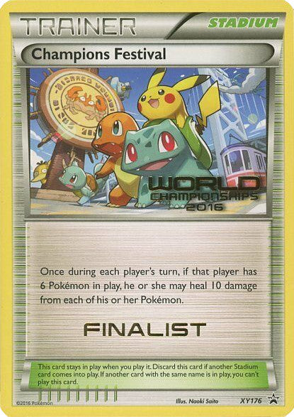 Champions Festival (XY176) (2016 Finalist) [XY: Black Star Promos] | The Time Vault CA