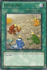 Fossil Dig (Green) [DL13-EN018] Rare | The Time Vault CA