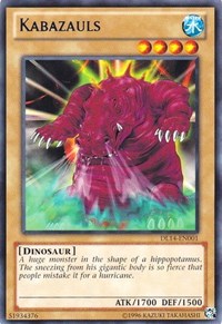 Kabazauls (Blue) [DL14-EN001] Rare | The Time Vault CA