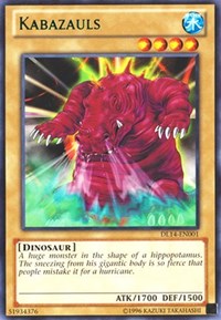Kabazauls (Green) [DL14-EN001] Rare | The Time Vault CA