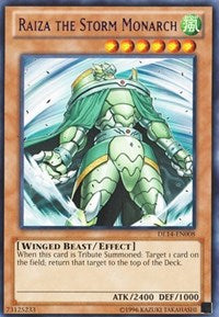 Raiza the Storm Monarch (Purple) [DL14-EN008] Rare | The Time Vault CA