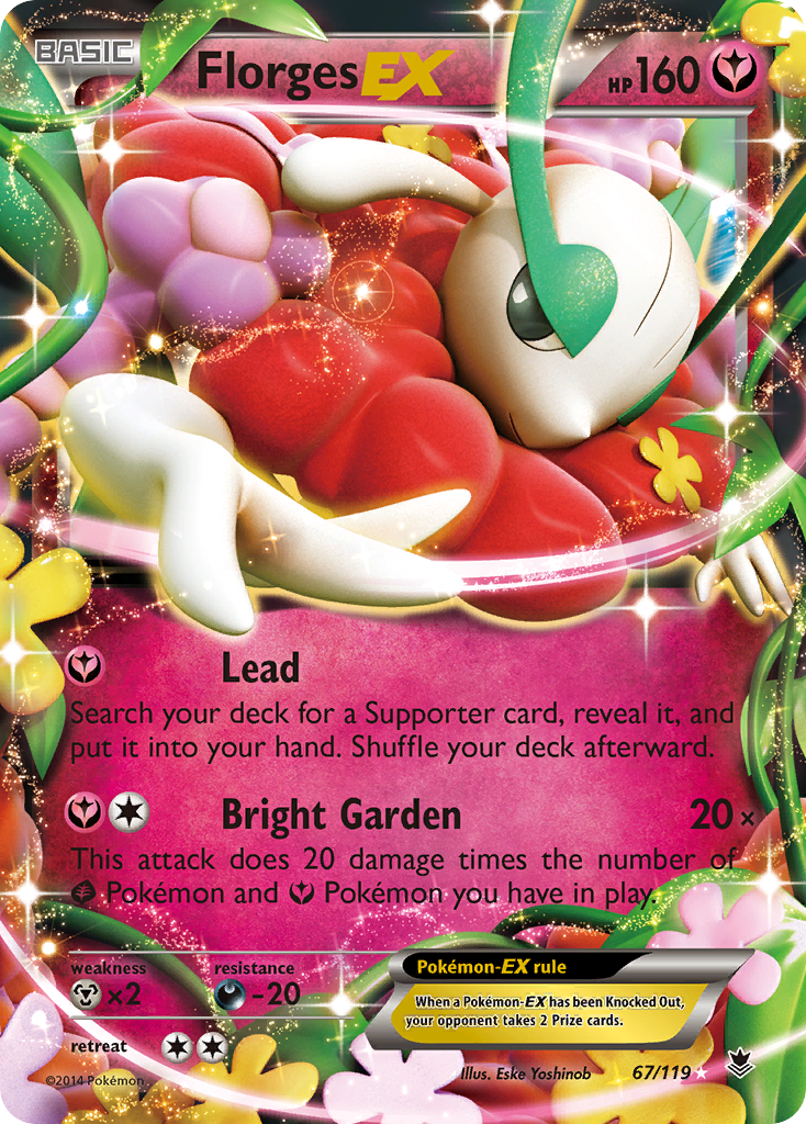 Florges EX (67/119) [XY: Phantom Forces] | The Time Vault CA