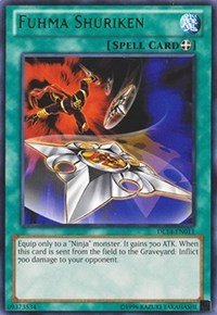 Fuhma Shuriken (Green) [DL14-EN011] Rare | The Time Vault CA