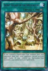 Secret Village of the Spellcasters (Blue) [DL14-EN013] Rare | The Time Vault CA