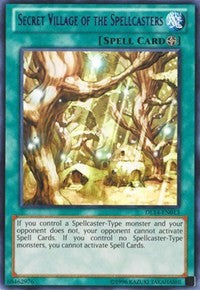 Secret Village of the Spellcasters (Purple) [DL14-EN013] Rare | The Time Vault CA