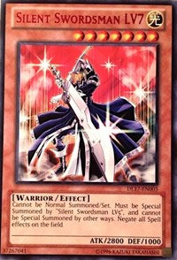 Silent Swordsman LV7 (Red) [DL17-EN003] Rare | The Time Vault CA