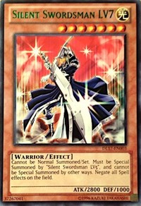 Silent Swordsman LV7 (Green) [DL17-EN003] Rare | The Time Vault CA