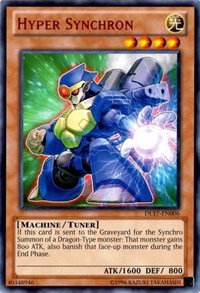Hyper Synchron (Red) [DL17-EN006] Rare | The Time Vault CA