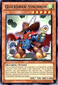 Quickdraw Synchron (Green) [DL17-EN008] Rare | The Time Vault CA