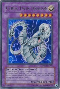 Cyber Twin Dragon [DR04-EN035] Ultra Rare | The Time Vault CA