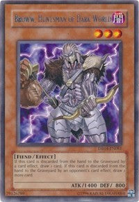 Broww, Huntsman of Dark World [DR04-EN081] Rare | The Time Vault CA