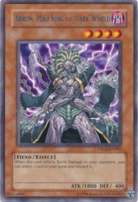 Brron, Mad King of Dark World [DR04-EN082] Rare | The Time Vault CA