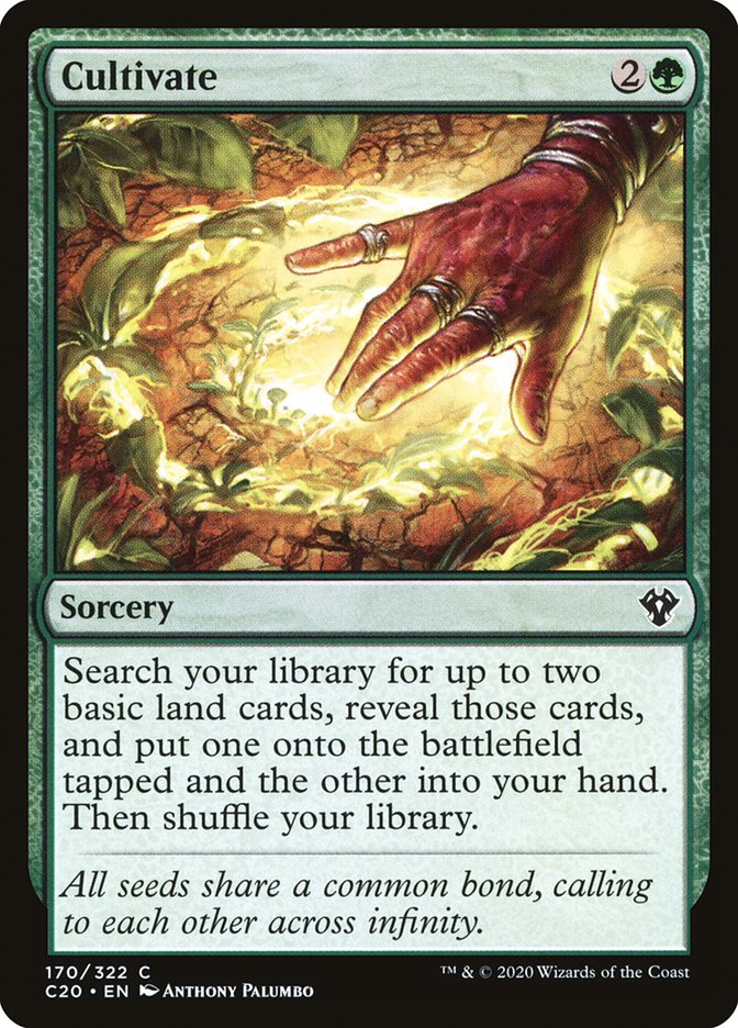 Cultivate [Commander 2020] | The Time Vault CA
