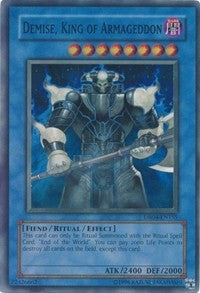 Demise, King of Armageddon [DR04-EN155] Super Rare | The Time Vault CA