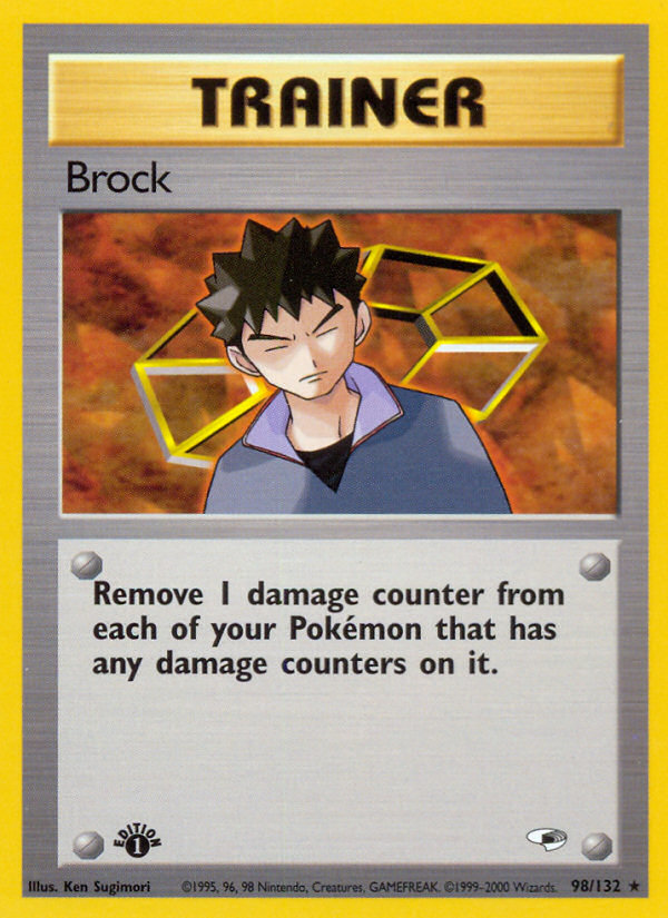 Brock (98/132) [Gym Heroes 1st Edition] | The Time Vault CA