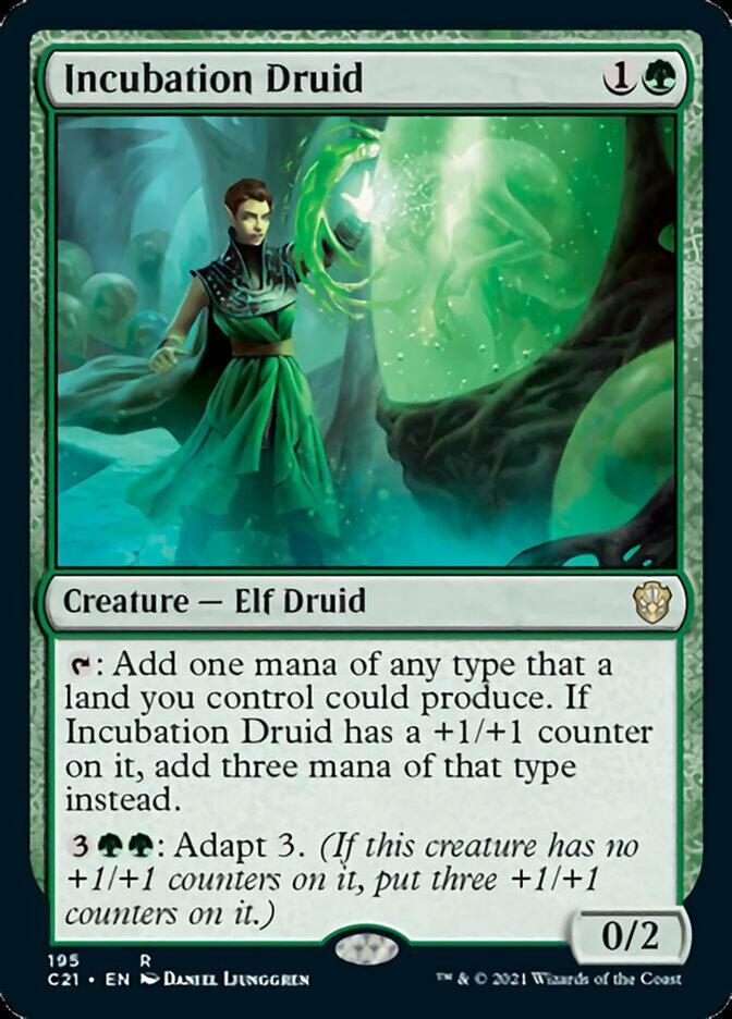 Incubation Druid [Commander 2021] | The Time Vault CA