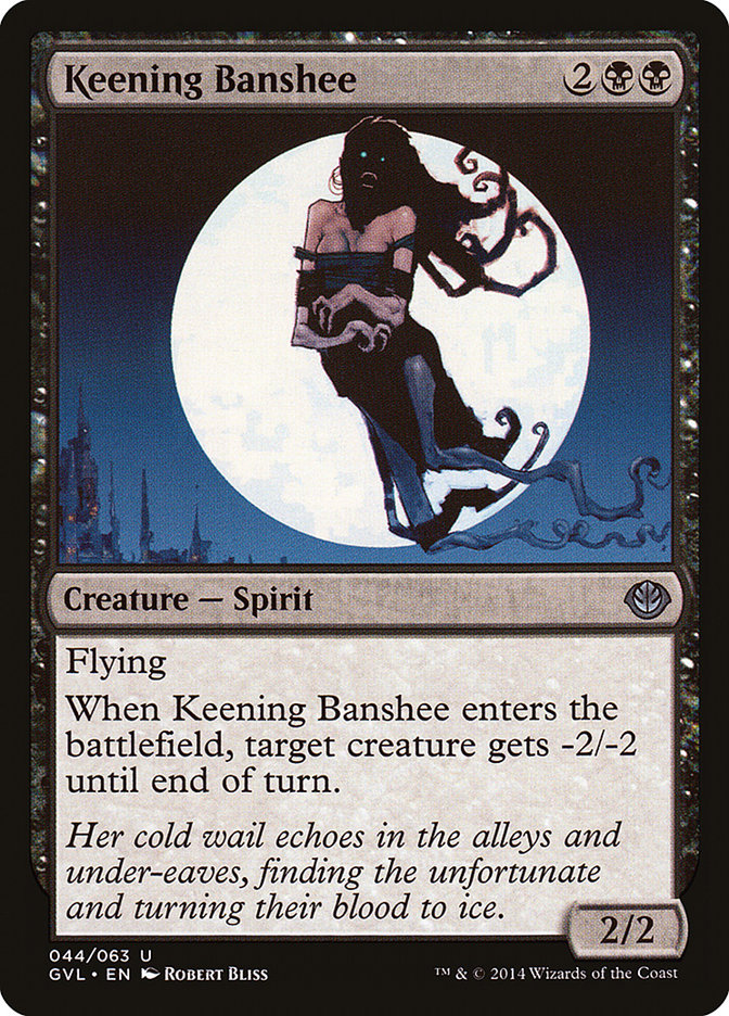 Keening Banshee (Garruk vs. Liliana) [Duel Decks Anthology] | The Time Vault CA